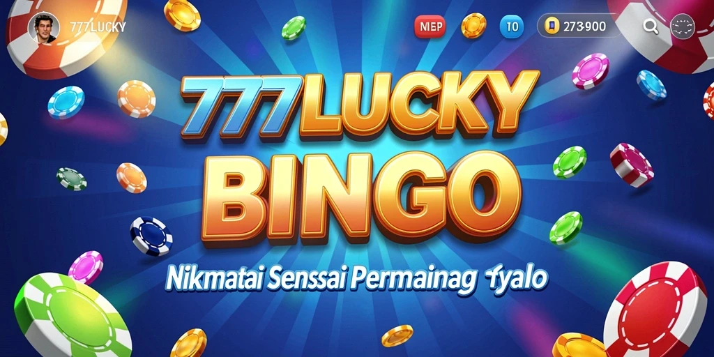 Tampilan gameplay Bingo yang seru di 777LUCKY.
