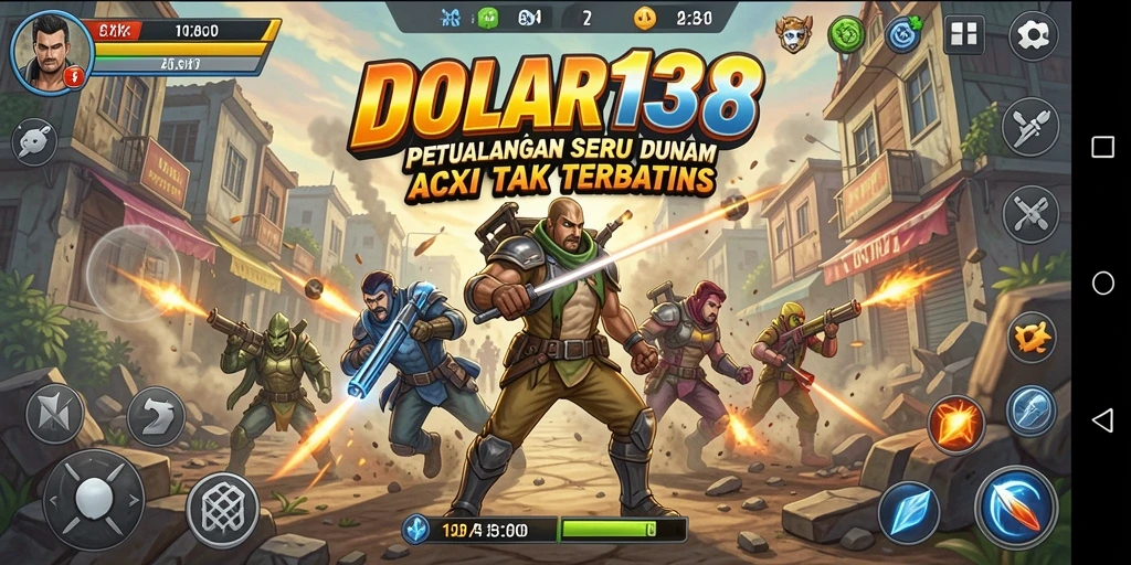 Tampilan gameplay DOLAR138 yang mendebarkan dan penuh aksi.