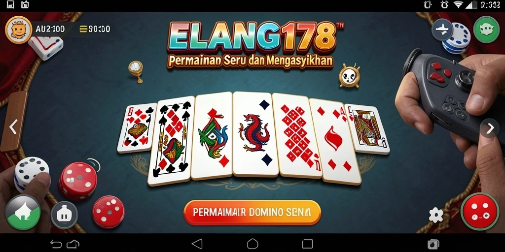 Tampilan menarik dari gameplay seru ELANG178.