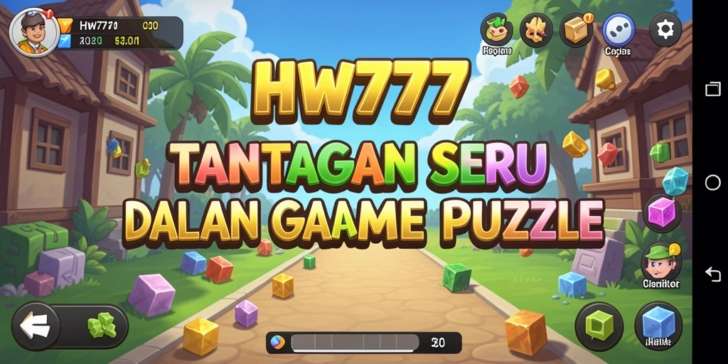 Tampilkan gameplay seru dan tantangan Puzzle di HW777.