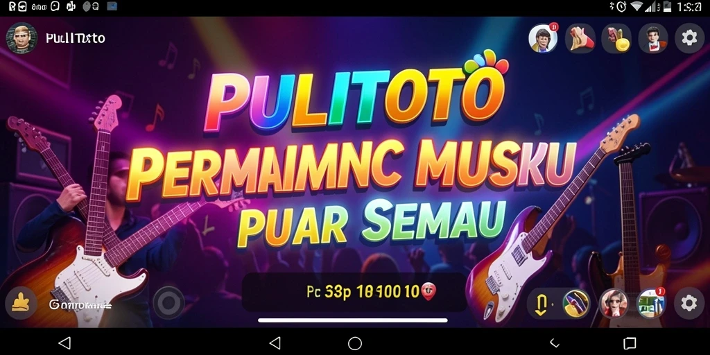 Tampilan gameplay PULITOTO yang seru dan interaktif.