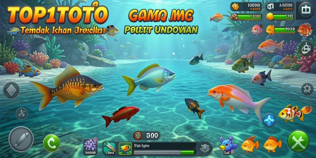 Tampilan permainan Tembak Ikan yang menawan di TOP1TOTO.