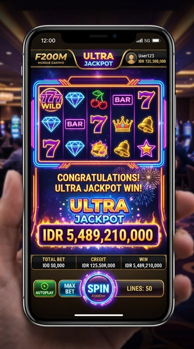 Tampilan antarmuka f200m yang menarik dan mudah digunakan.